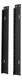 Rockville RAIL12U 12U Reversible Rack Rails With M5 Circle or Square Screw Holes