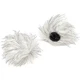 Movo Photo WS-RD10 Furry Windscreen for 10mm Lavalier Microphones, 2-Pack