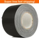 Hosa 4 inch Gaffer Tape - 60 Yard Roll - GFT-459BK Black - New