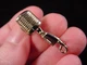 (M-8-B) SHURE 55SH Mic Microphone tac pin Jewelry in SILVER PLT 55 love mics