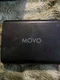 Movo WMX-2-DUO-CASE Wireless Mic System RX + 2 TX, 2 Lavaliers, Black