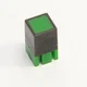 ORIGINAL - GREEN Square Knob Part for Tascam Model M-208, M-216, M-224 Mixer