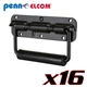 16 Pack Penn Elcom H1053K Spring-loaded Surface Mount Handle Rubber Grip Steel