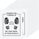  500 Pcs Disposable Car Floor Mat Floor Car Mat Vehicles Motive Cover 1 PE