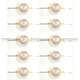 10PCS/LOT Aluminium Flat wire  Diaphragm for JBL 2414H 2414H-1 voice coil  8 ohm