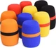 Facmogu 10 Pack 10 PCS Colorful(w/color ring), 10 ring) 
