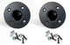 (2 PACK) PENN ELCOM M1551 Recessed Steel Speaker Stand Cup for 1-3/8" Pole