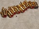 9pc RCA Audio Jack Female Socket Gold plated SCP-607 Insulator Color= Red