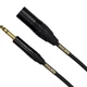 Mogami GOLD-TRSXLRM-20 Balanced Audio Adapter Cable, 1/4" TRS M