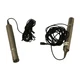 lot of 2 Sony ECM-77B,44B Electret Condenser Omnidirectional Lavalier Microphone