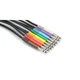 Hosa TTS-890 Balanced Patch Cables, TT TRS to Same, 3 ft