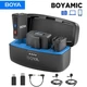 BOYA BOYAMIC Wireless Lavalier Microphone On-Board Recording for iPhone Android 