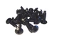 RackGold&reg; 10-32 Black Rack Screws - 25 Pack USA Made G1032-SBN-T25