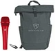 Se Electronics V7 Red Handheld Dynamic Microphone Vocal Mic+Cable+Backpack