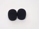 Shure RK183WS Black Snap-Fit Foam Windscreens Pair X2