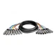 Hosa Technology XLR-805 Balanced Snake, XLR3F to XLR3M, 5 m