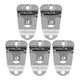 Microphone Holders Mic Hanger Clip Handheld Microphone Hang Up Clip Mic Micro...
