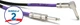 Pro Co EGL-5 Excellines Straight to Right Angle Instrument Cable (2-Pack) - 5