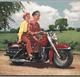 Harley-Davidson Hydra-Glide Big Twin Advertising PC Reprint VTG PC &copy;1991 -pb109