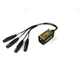 Whirlwind CT-F 1.5' 4-Channel XLRF to CAT5e Fanout Snake