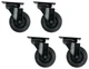 JBL ACK1 Universal Accessory Caster Kit Compatible w/ SRX918S and SRX928S