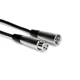 Hosa XLR-110 Balanced Interconnect, XLR3F to XLR3M, 10 ft