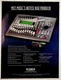 2002 Yamaha AW16G Digital Audio Workstation Studio Magazine Ad