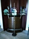 Vintage 1950's Atlas MS-12C microphone floor stand MS-10C MS-11C Shure Turner #3