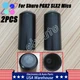 2* For Shure PGX2 SLX2 Mics Cordless Microphone Cup Battery Screw On Cap Cover