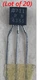 National PN4355 2N4355 P/N Transistor, (Lot of 20)