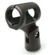 Hosa MHR-425 Microphone Clip, Rubber, 25 mm