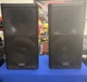 QSC KW152 Active Amplified PA Speakers Pair 1000W RMS Wired w/Covers