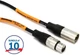 Pro Co EXM-3 Excellines XLR Female to XLR Male Patch Cable - 3 foot (10-pack)