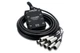 Hosa SH-8X0-25 8 XLR Sends, No Returns Snake 25FT