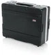 Gator Cases Lightweight Molded ATA Mixer Case with Wheels and 20"x25", Black