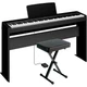 Yamaha P143LXB 88Key Digital Piano Bundle with Stand and Bench