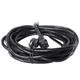 ProX XC-IEC14-25 25' 110V NEMA 15P Male Edison to IEC Replacement Power Cord