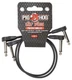 Pig Hog PHLSK1BK Low Profile Patch Cables 1 foot, Black 