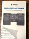 Donner Recharge Wireless Page Turner Foot Pedal for Tablets Phone, Black