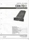 Original Yamaha CD8-TD II Digital I/O Card Service Manual