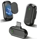 Wireless Mini Microphone for iPhone Android, Magnetic Mini Mic for Video Reco...