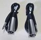 Lot of 2 NEW Hosa TTX-103M TT Bantam to Male XLR Audio Cable 3ft