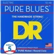 DR Strings PHR-10 Pure Blues Pure Nickel Electric Guitar Strings - .010-.046