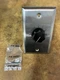 ATLAS SOUNDOLIER AT-10 / AT10 Plate Mounted 10W Attenuator. Stainless Steel