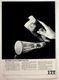 ITT Vintage Print Ad 1950s TV Guide Farnsworth Television Tube Patent