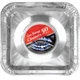 Disposable Gas Burner Liners 50 Pack, Aluminum Foil Square Stove Cover