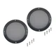 FDXGYH 2 Pack 6.5 Inch Speaker Grills Cover Metal Mesh Grill Horn Guard Prote...