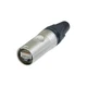 Neutrik NE8MX6-T EtherCON Silver Straight Plug 8P8C RJ45 Connector