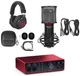 Focusrite SCARLETT 16I16 4G 4th Gen Audio Recording Interface+Headphones+Mic