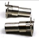 (2) Two Genuine NEUTRIK NA3FDM "D Panel" 3 Pin XLR Female to Male Adapter